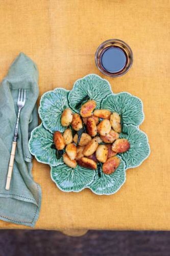 Coolea Cheese Potato Dumplings with Sage Butter Recipe